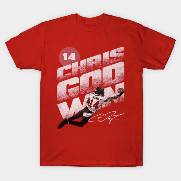 Chris Godwin Tamba Bay One Hand Catch T-Shirt by MASTER_SHAOLIN